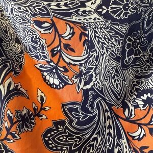 Peach & Blue Dress, The Limited